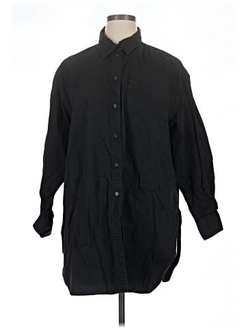 Gap 3/4 Sleeve Button-Down Shirt (view 1)
