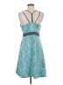 Soybu Argyle Teal Cocktail Dress Size M - photo 2