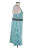 Soybu Argyle Teal Cocktail Dress Size M - photo 4