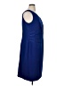 Le Bos Blue Cocktail Dress Size 16 - photo 4