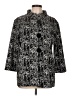 JM Collection Print Black Coat Size L - photo 1