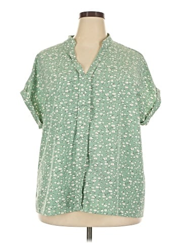 Unbranded Short Sleeve Blouse (view 1)