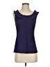 Ann Taylor Purple Sleeveless Blouse Size 2 - photo 1