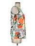 Fei Gray Sleeveless Blouse Size XS - photo 4