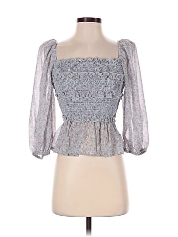 Bucketlist 3/4 Sleeve Blouse (view 1)