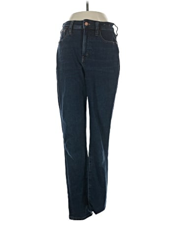 Madewell The Curvy Perfect Vintage Jean in Larkspur Wash (view 1)