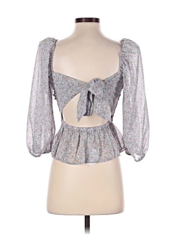 Bucketlist 3/4 Sleeve Blouse (view 2)