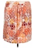 Cato Print Orange Casual Skirt Size 22 - photo 1