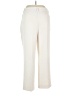 Lands' End 100% Polyester Ivory Dress Pants Size 14 - photo 2