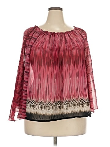 Caren Sport 3/4 Sleeve Blouse (view 1)