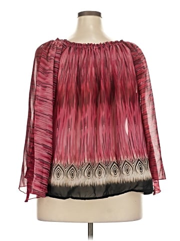 Caren Sport 3/4 Sleeve Blouse (view 2)