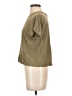 Sen 100% Linen Tan Short Sleeve T-Shirt Size XS (0) - photo 5