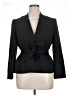 Le Suit 100% Polyester Black Blazer Size 14 Petite - photo 1