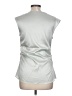 Ann Taylor Silver Sleeveless Blouse Size 10 - photo 2