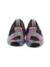 Steve Madden Graphic Black Flats Size 6 - photo 2