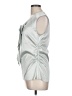 Ann Taylor Silver Sleeveless Blouse Size 10 - photo 5