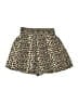 Zara Basic Animal Print Gold Shorts Size S - photo 2