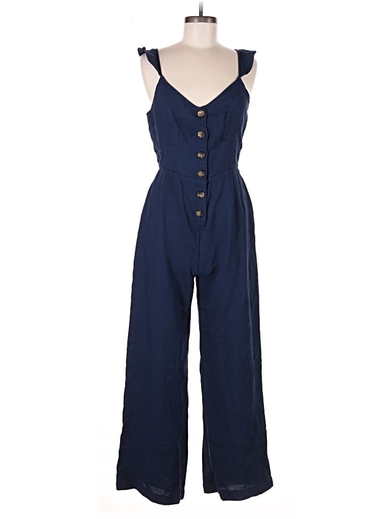 Pre-owned Assorted Brands Jumpsuit In Blue