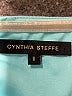 Cynthia Steffe Graphic Blue Cocktail Dress Size 8 - photo 7