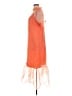 BHLDN 100% Polyester Orange Cocktail Dress Size L - photo 5