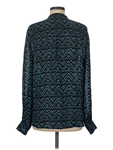 A.L.C. Long Sleeve Silk Top (view 2)