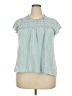 Ella Moss Teal Short Sleeve Blouse Size XXL - photo 1