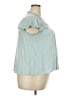 Ella Moss Teal Short Sleeve Blouse Size XXL - photo 4
