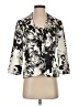 Alex Evenings Print Ivory Blazer Size S - photo 1