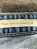 Pilcro and the Letterpress Hearts Blue Jeans Size 28 waist - photo 7