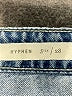 Pilcro and the Letterpress Hearts Blue Jeans Size 28 waist - photo 8
