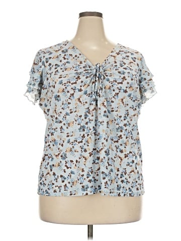 Fashion Bug Short Sleeve Blouse (view 1)