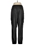 BCBGMAXAZRIA 100% Polyurethane Black Cargo Pants Size M - photo 2