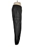 BCBGMAXAZRIA 100% Polyurethane Black Cargo Pants Size M - photo 4