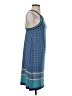 Max Studio Print Blue Casual Dress Size XS - photo 4