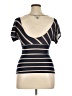 Iz Byer Brown Short Sleeve Top Size XL - photo 2