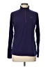 Naked Zebra Purple Tan Long Sleeve Top Size L - photo 1