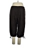 Eileen Fisher Black Brown Track Pants Size L - photo 2