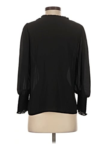Aqua 3/4 Sleeve Blouse (view 2)