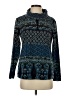 Susan Graver Paisley Blue Pullover Sweater Size XS - photo 1