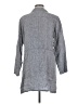 Flax 100% Linen Gray Trenchcoat Size 6 (S) - photo 2
