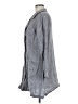 Flax 100% Linen Gray Trenchcoat Size 6 (S) - photo 5