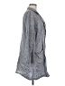 Flax 100% Linen Gray Trenchcoat Size 6 (S) - photo 4