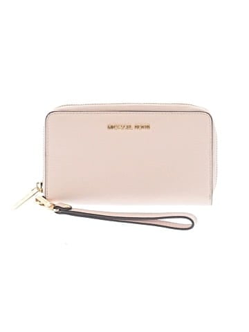 MICHAEL Michael Kors Leather Wristlet (view 1)