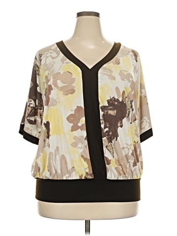 AGB Short Sleeve Blouse (view 1)