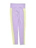Fabkids Color Block Purple Active Pants Size 10 - photo 2