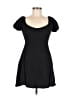 Jessica Simpson Solid Black Casual Dress Size M - photo 1