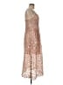 ASTR The Label 100% Polyester Tan Cocktail Dress Size M - photo 4