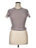 Parade Gray Short Sleeve Turtleneck Size XL - photo 1
