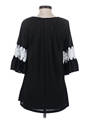 Win Win 3/4 Sleeve Blouse (view 2)