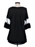Win Win Black 3/4 Sleeve Blouse Size S - photo 2